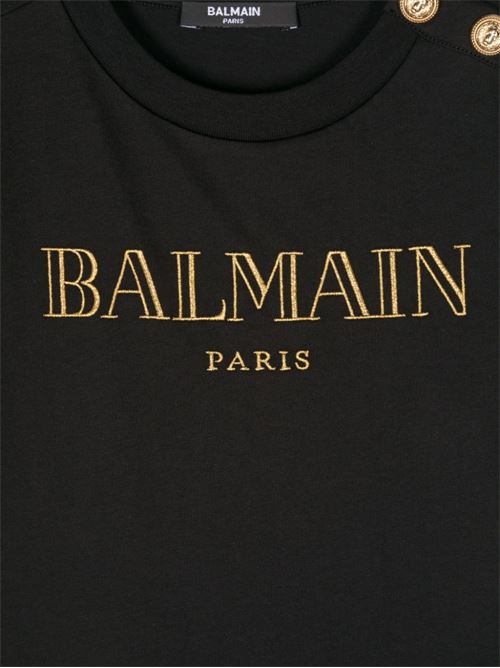 T-shirt bambino maniche corte BALMAIN Kids | BV8B91Z0082930OR